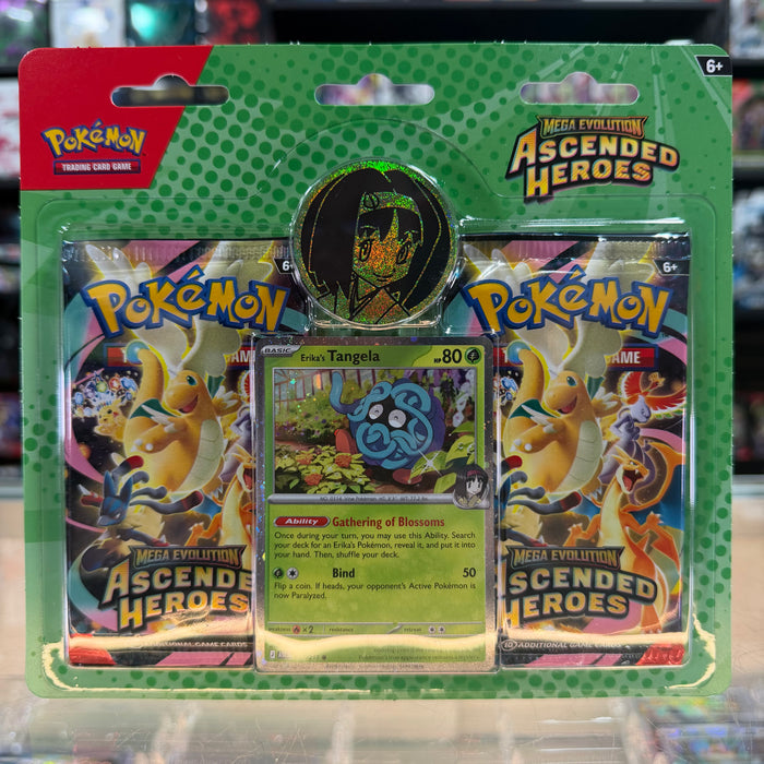 Pokémon TCG: Mega Evolution: Ascended Heroes - 2-Pack Blister (Erika) (Limit 1)