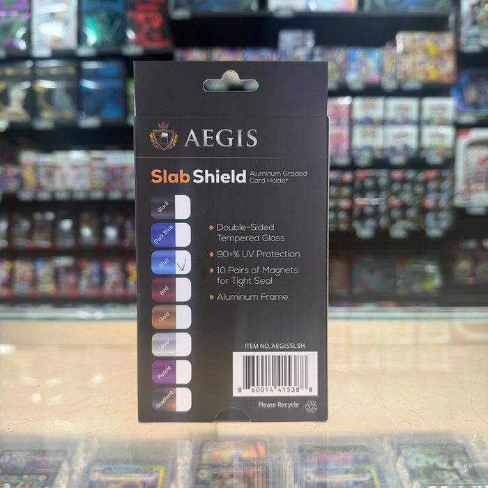 Aegis: Slab Shield - Aluminum Graded Card Holder PSA (Light Blue)