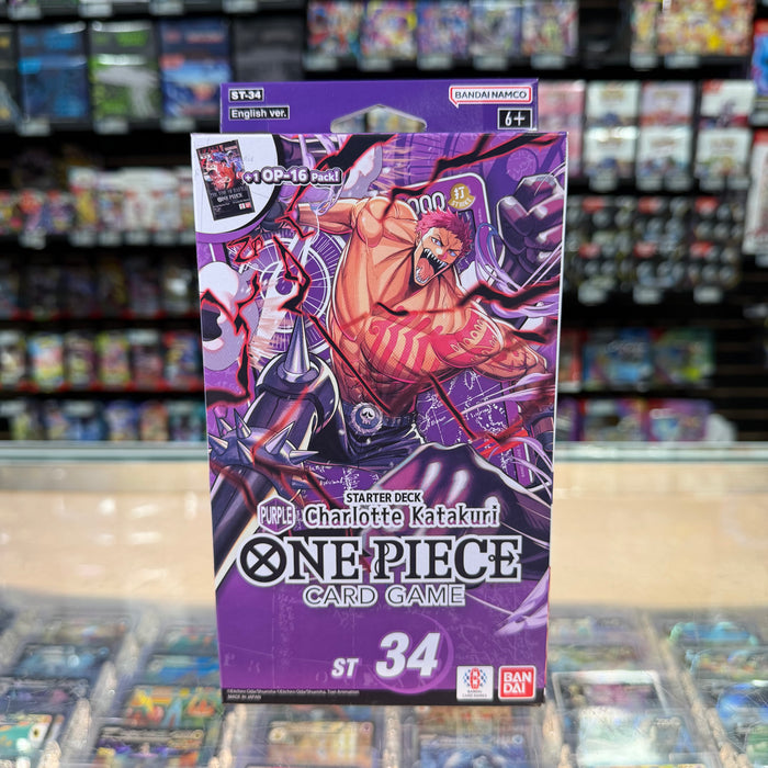 One Piece TCG: Charlotte Katakuri (Purple) [ST-34] - Starter Deck (Limit 1)