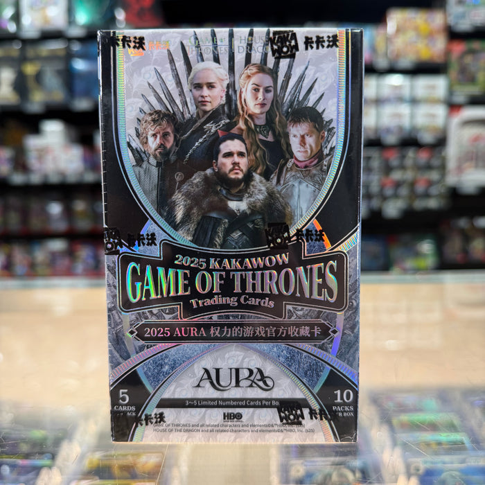 Kakawow: 2025 Aura - Game of Thrones Trading Cards Hobby Box
