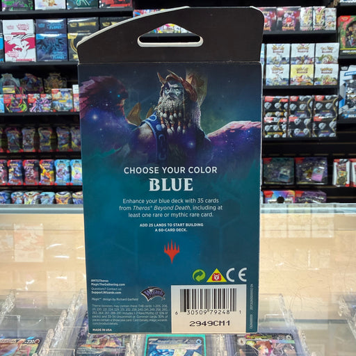 Magic: The Gathering - Theros Beyond Death - Theme Booster (Blue) Smoke and Mirrors Hobby Magic: The Gathering - Theros Beyond Death - Theme Booster (Blue) Smoke and Mirrors Hobby