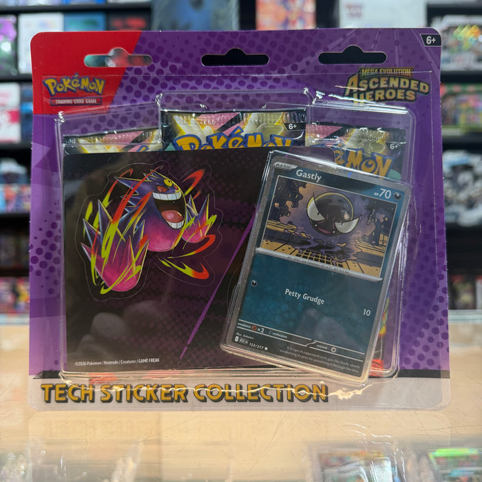 Pokémon TCG: Mega Evolution: Ascended Heroes - Tech Sticker Collection (Gastly) (Limit 1)