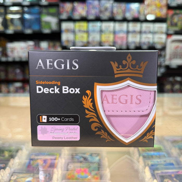 Aegis: Sideloading Deck Box 100+ (Spring Pastel - Peony)