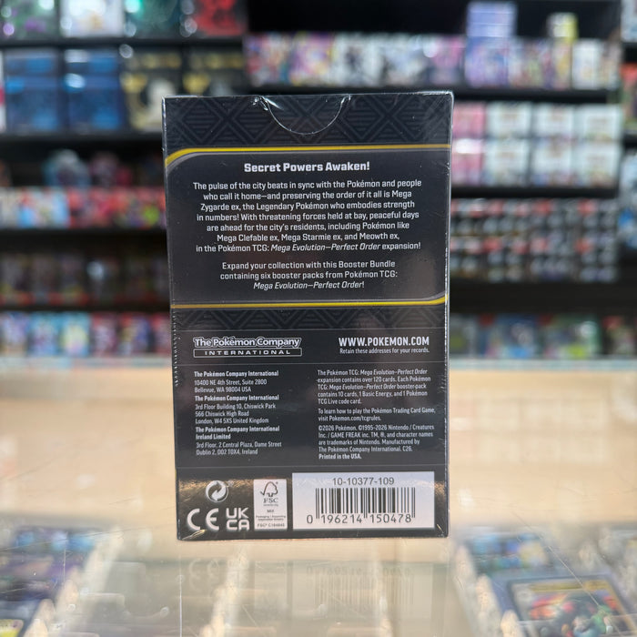 Pokémon TCG: Mega Evolution: Perfect Order - Booster Bundle (Limit 1)