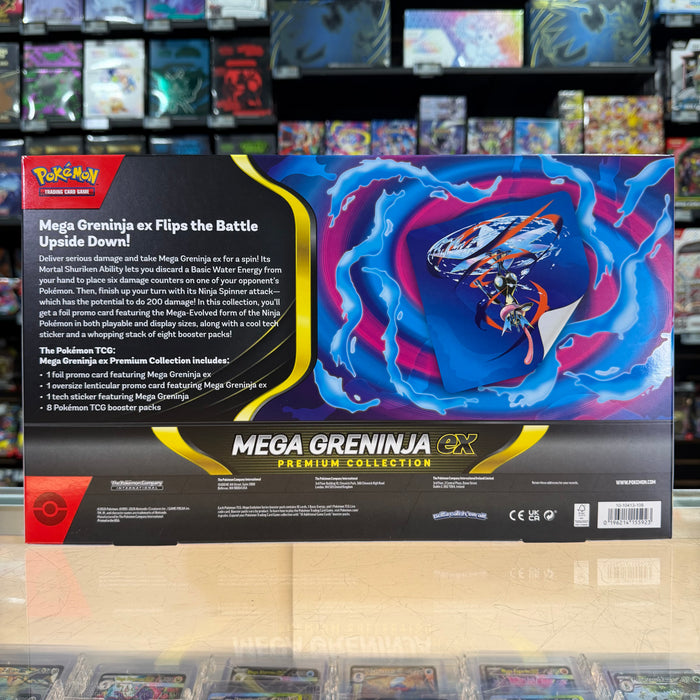 Pokémon TCG: Mega Greninja ex Premium Collection (Limit 1)