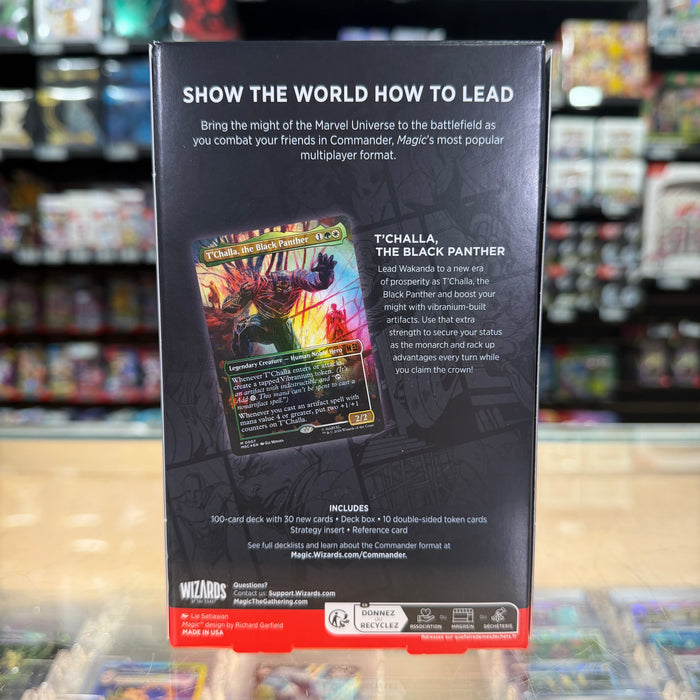 Magic: The Gathering - Marvel Super Heroes - Commander Deck (Wakanda Forever)