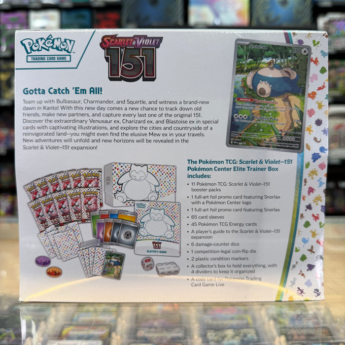 Pokémon TCG: Scarlet & Violet: 151 - Elite Trainer Box (Pokemon Center Exclusive)