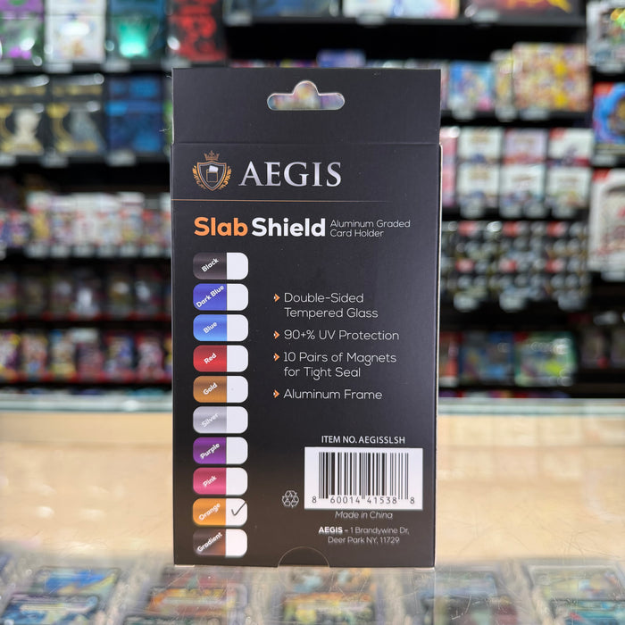 Aegis: Slab Shield - Aluminum Graded Card Holder PSA (Orange)