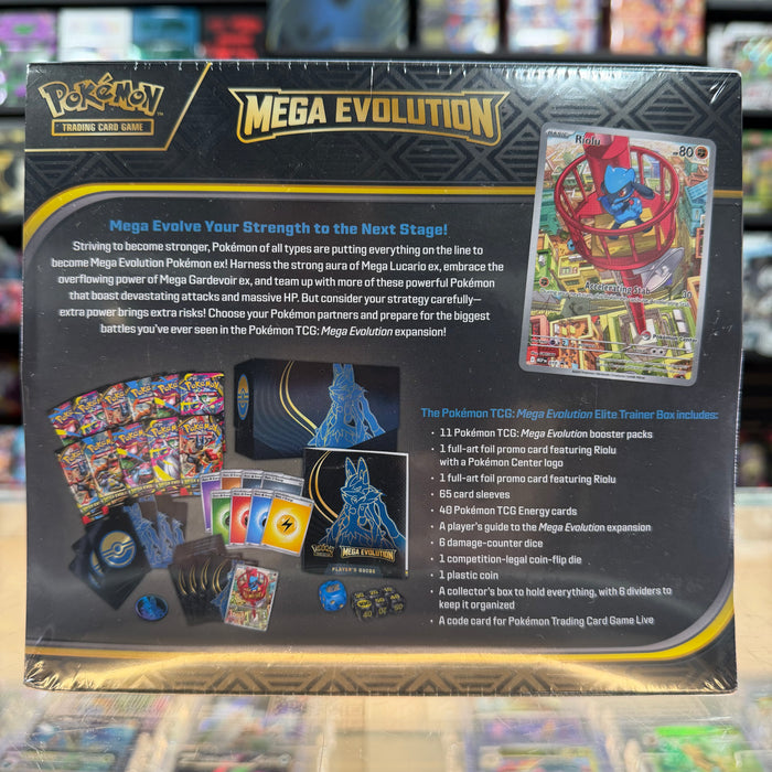 Pokémon TCG: Mega Evolution - Elite Trainer Box (Mega Lucario) (Pokémon Center Exclusive)
