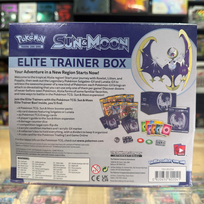 Pokémon TCG: Sun & Moon - Elite Trainer Box (Lunala)