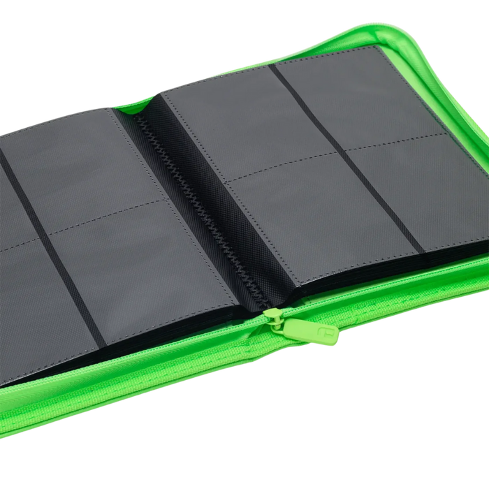 Vault X: 4-Pocket Zip Binder (Neon Green)
