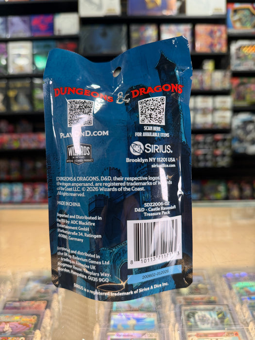 Dungeons & Dragons: Castle Ravenloft - Treasure Pack Dice Set
