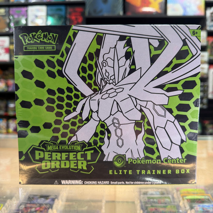 Pokémon TCG: Mega Evolution: Perfect Order - Elite Trainer Box (Pokémon Center Exclusive)