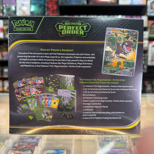 Pokmon TCG: Mega Evolution: Perfect Order - Elite Trainer Box (Pokmo Smoke and Mirrors Hobby Pokmon TCG: Mega Evolution: Perfect Order - Elite Trainer Box (Pokmo Smoke and Mirrors Hobby
