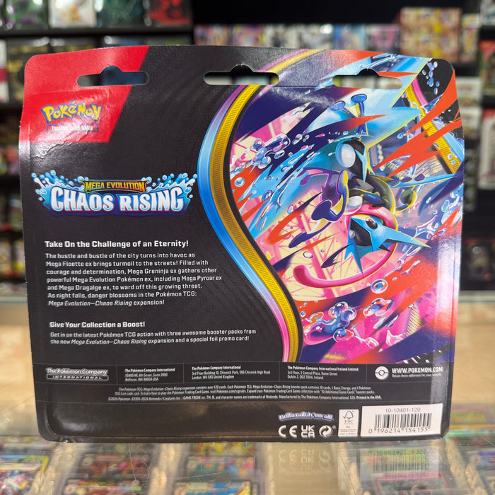 Pokémon TCG: Mega Evolution: Chaos Rising - 3-Pack Blister (Charmeleon) (Limit 1)