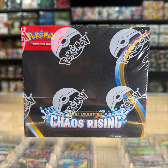 Pokémon TCG: Mega Evolution: Chaos Rising - Booster Box (Limit 1)