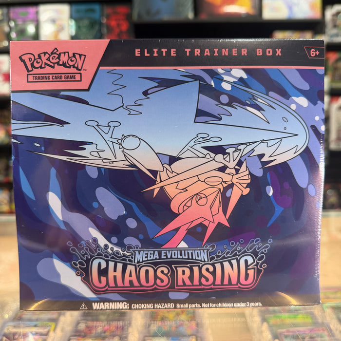 Pokémon TCG: Mega Evolution: Chaos Rising - Elite Trainer Box (Limit 1)