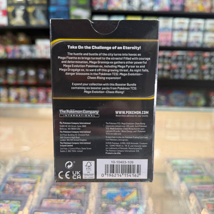Pokémon TCG: Mega Evolution: Chaos Rising - Booster Bundle (Limit 1)