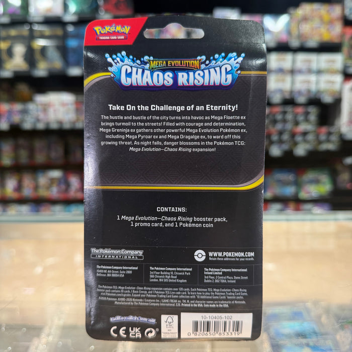 Pokémon TCG: Mega Evolution: Chaos Rising - Single Pack Blister (Toxel) (Limit 2)