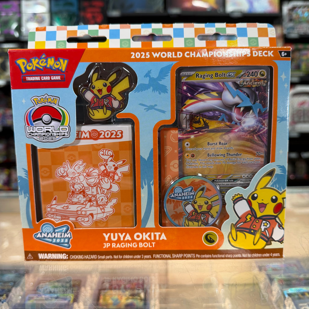 Pokémon TCG: 2025 World Championship Deck (JP Raging Bolt - Yuya
