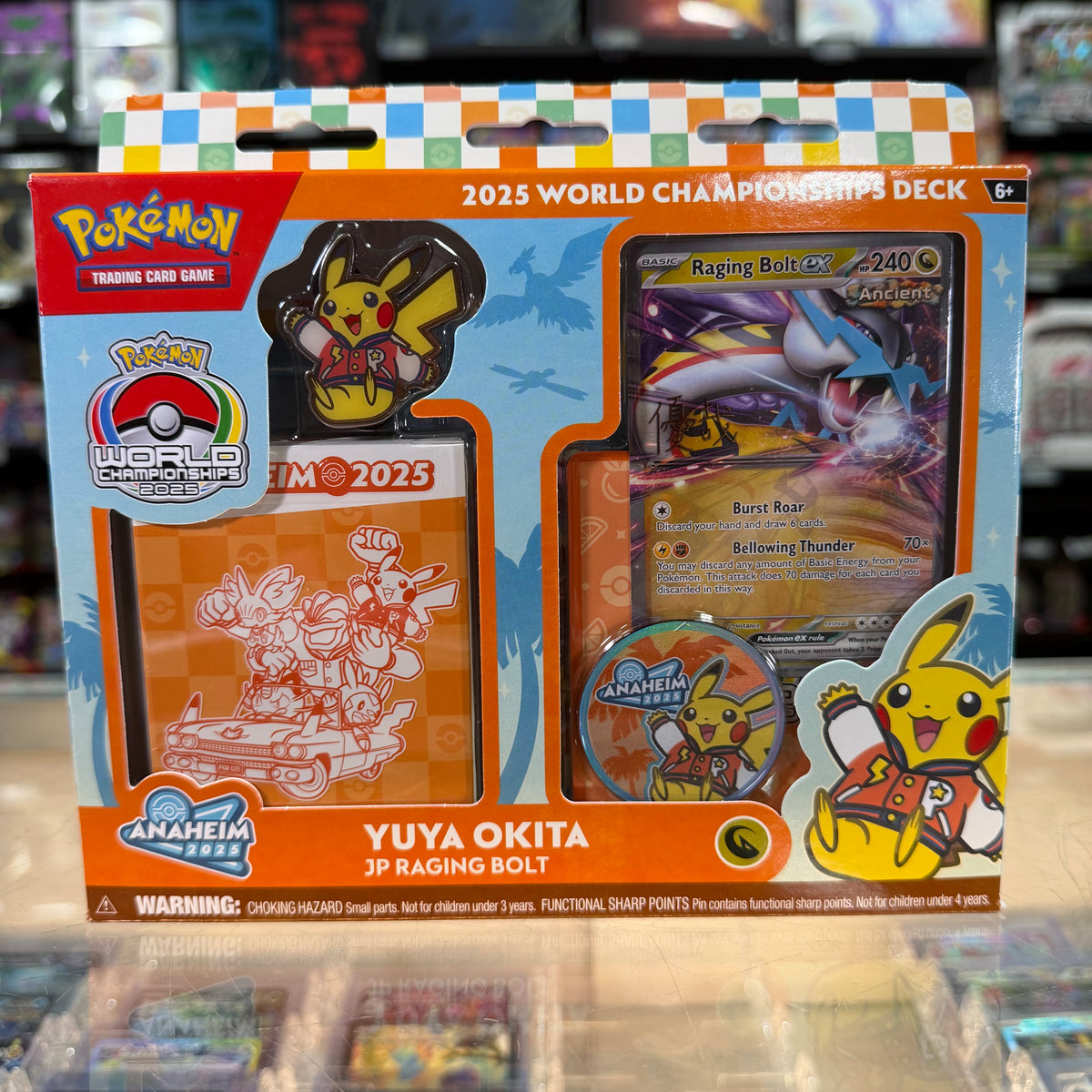 Pokémon TCG: 2025 World Championship Deck (JP Raging Bolt
