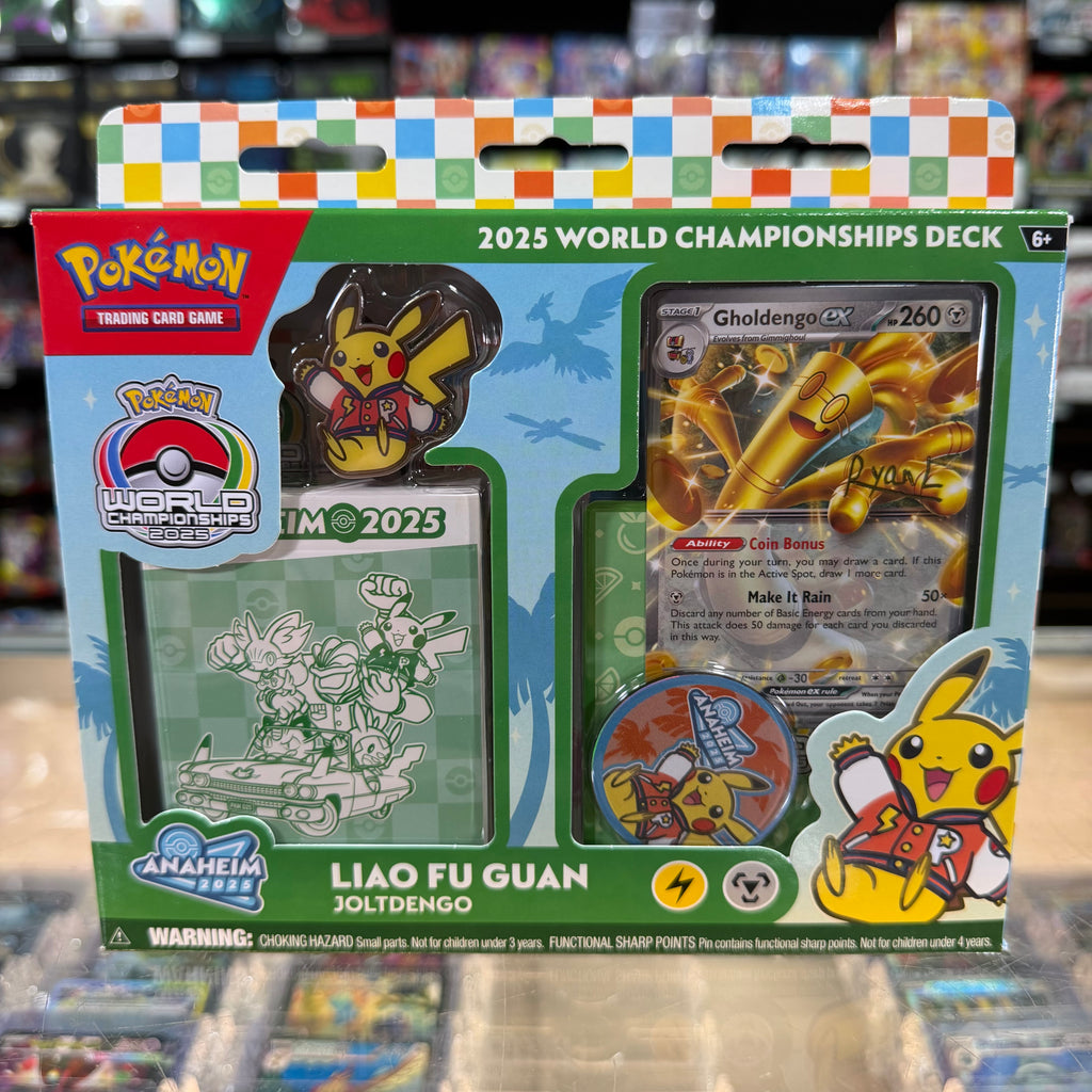 Pokémon TCG: 2025 World Championship Deck (Joltdengo - Liao Fu