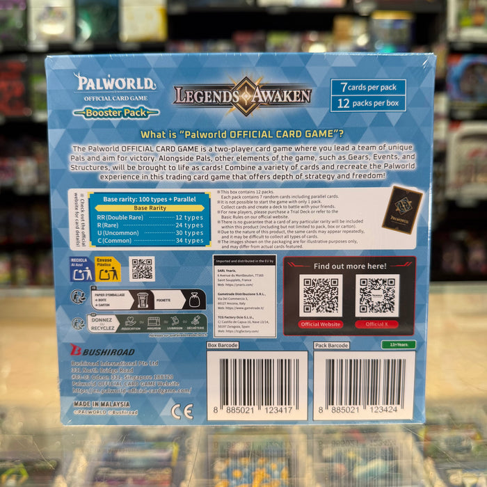 Palworld TCG: Legends Awaken - Booster Box (Limit 1)