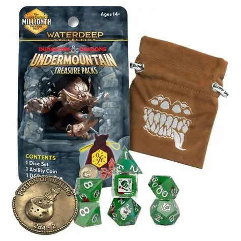 Dungeons & Dragons: Undermountain - Treasure Pack Dice Set (Waterdeep Collection)