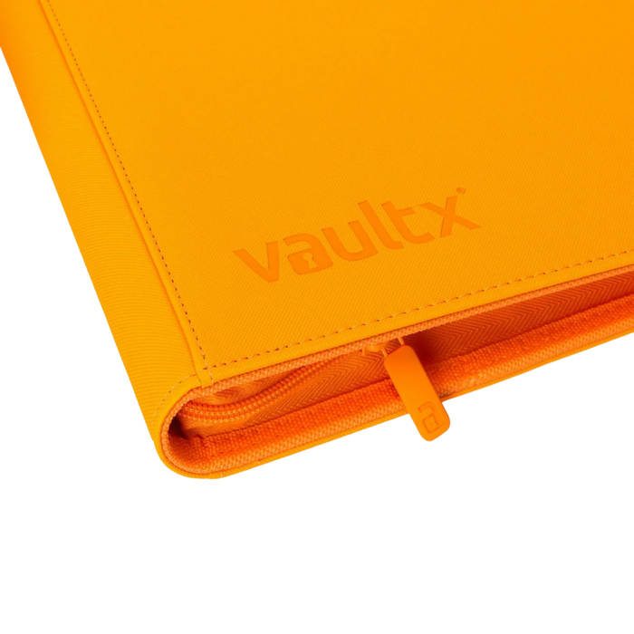 Vault X: 12-Pocket Zip Binder (Neon Orange)