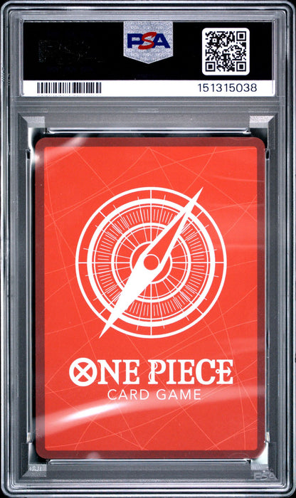 SABO ALTERNATE ART 2025 ONE PIECE OP13-CARRYING ON HIS WILL PSA GEM MT 10