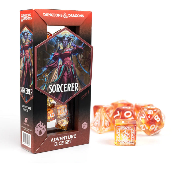 Dungeons & Dragons: Adventure Dice Set 14PC (Sorcerer)