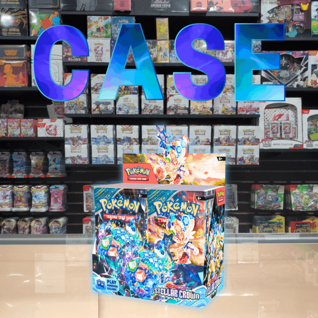 stellar crown booster box case Pokemon TCG - Scarlet & Violet (SV7) Stellar Crown Booster Box Case