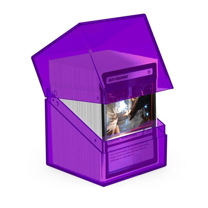 Ultimate Guard - Boulder Deck Case 100+ (Clear Amethyst)