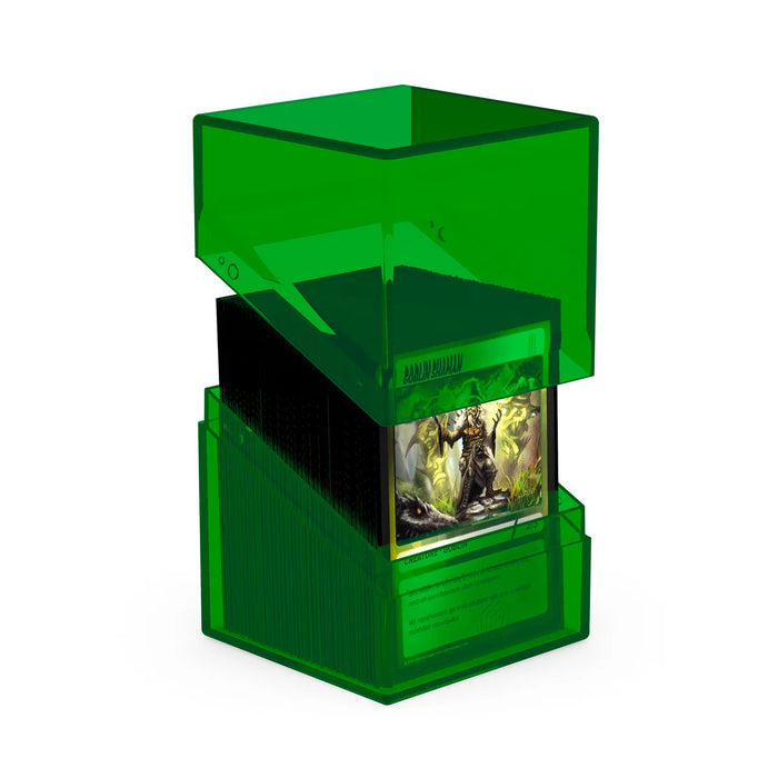 Ultimate Guard - Boulder Deck Case 100+ (Clear Emerald)
