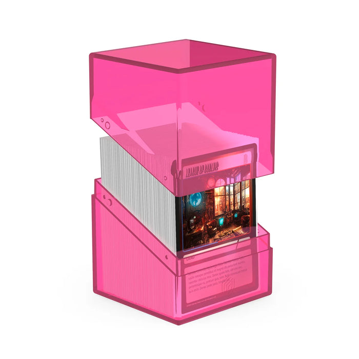 Ultimate Guard - Boulder Deck Case 100+ (Clear Rhodonite)