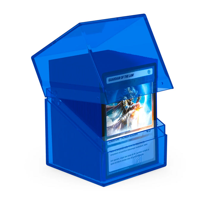 Ultimate Guard - Boulder Deck Case 100+ (Clear Sapphire)