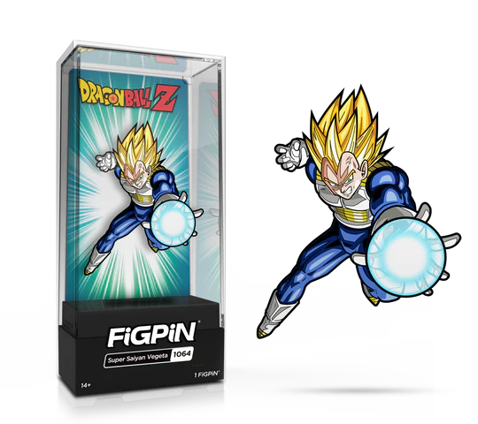 FiGPiN - Super Saiyan Vegeta 1064 (Dragon Ball Z)