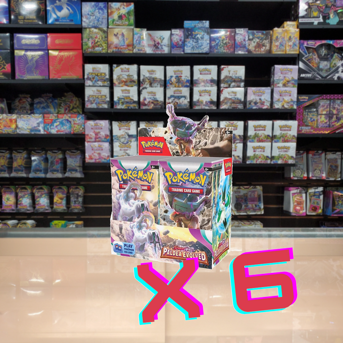 Pokmon TCG: Scarlet & Violet: Paldea Evolved - Booster Box Case Smoke and Mirrors Hobby Pokmon TCG: Scarlet & Violet: Paldea Evolved - Booster Box Case Smoke and Mirrors Hobby