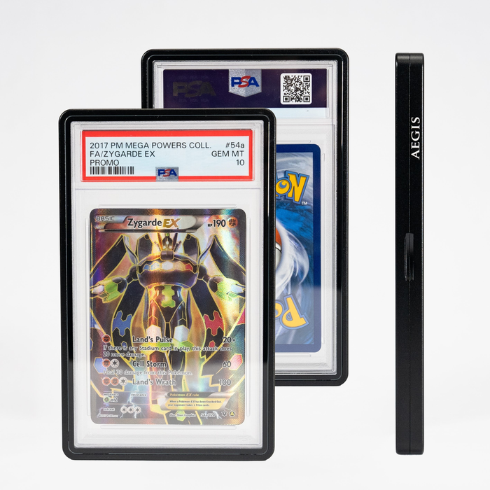 Aegis: Slab Shield - Aluminum Graded Card Holder PSA (Black)