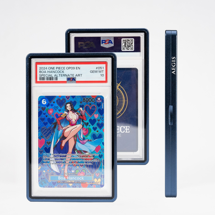 Aegis: Slab Shield - Aluminum Graded Card Holder PSA (Blue)
