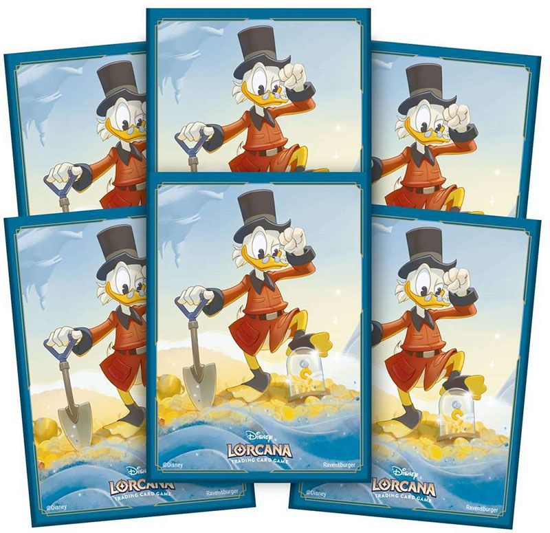 Disney Lorcana: Card Sleeves (Scrooge McDuck / 65-Pack)