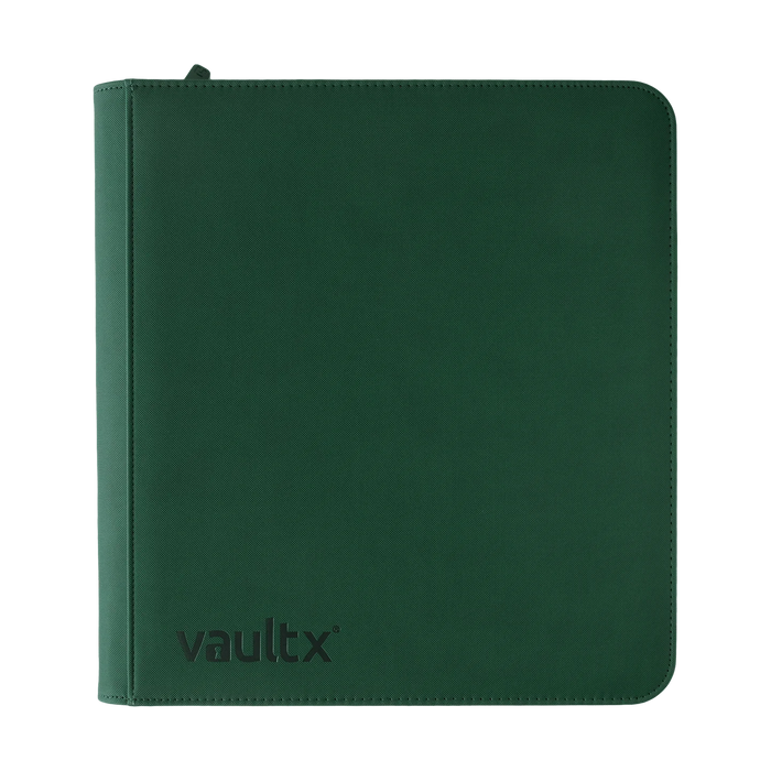Vault X: 12-Pocket XL Zip Binder (Forest Green) Smoke and Mirrors Hobby Vault X: 12-Pocket XL Zip Binder (Forest Green) Smoke and Mirrors Hobby