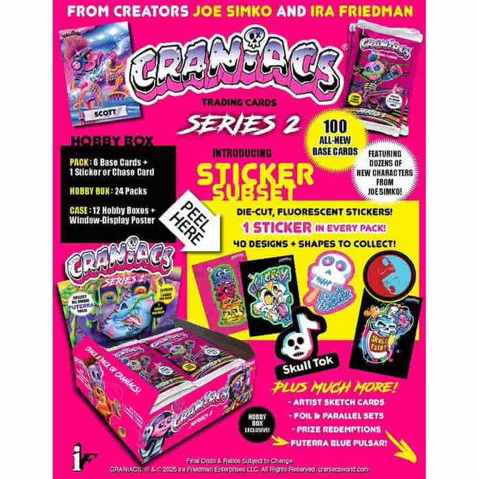 Craniacs Series 2 Hobby Box