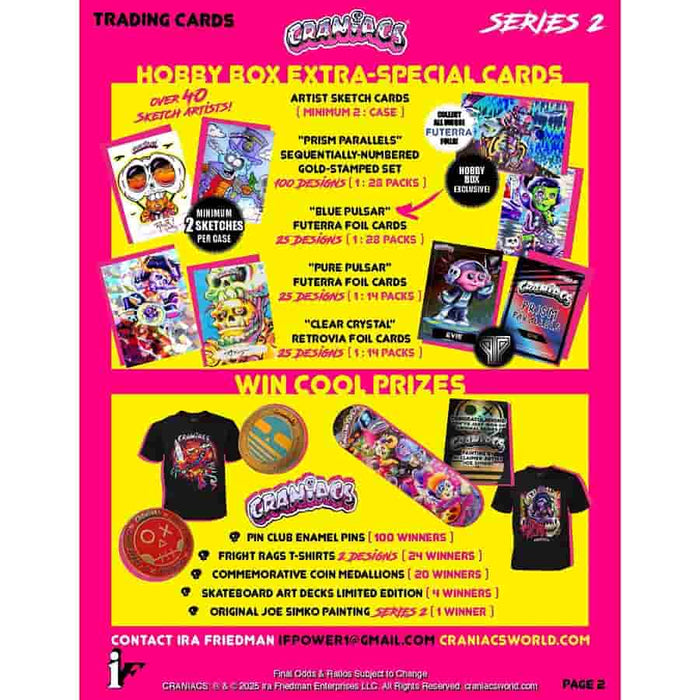 Craniacs Series 2 Hobby Box