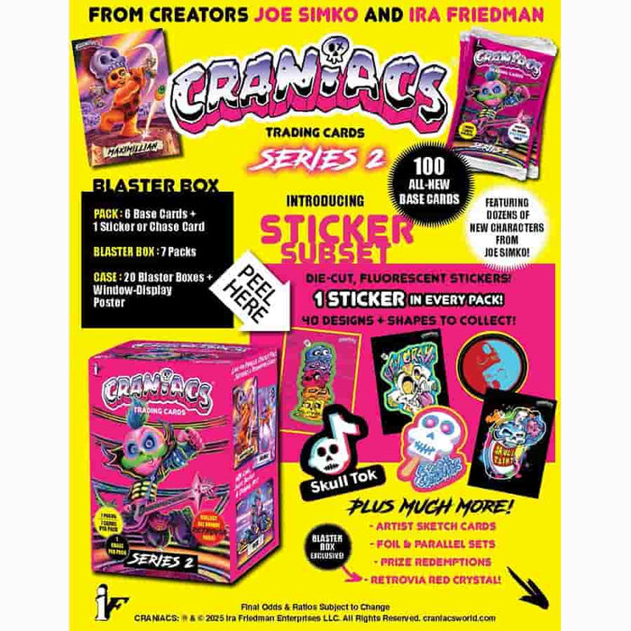 Craniacs Series 2 Blaster Box
