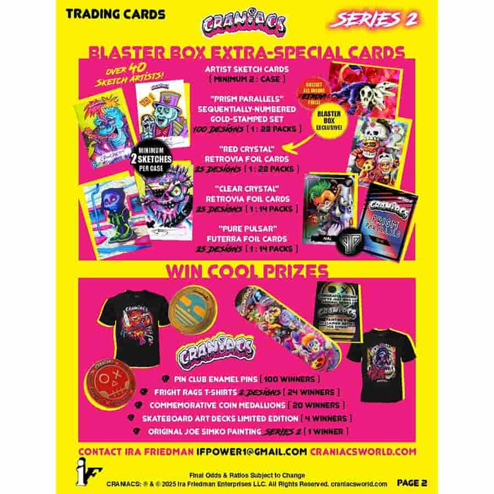 Craniacs Series 2 Blaster Box