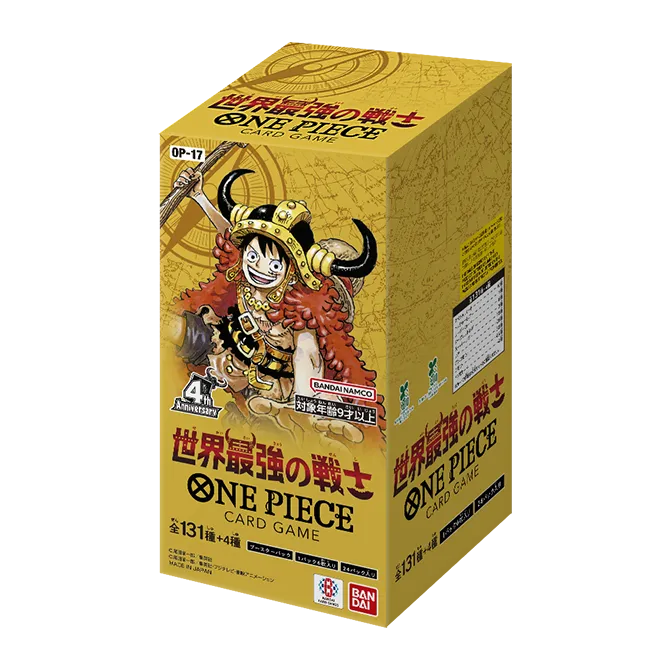 One Piece TCG: The World's Strongest Warriors [OP-17] (J) Booster Box