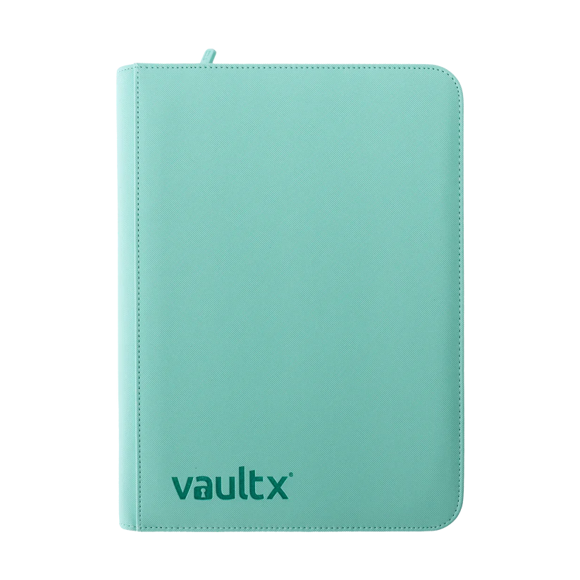Vault X: 9-Pocket Zip Binder (Mint Green) Smoke and Mirrors Hobby Vault X: 9-Pocket Zip Binder (Mint Green) Smoke and Mirrors Hobby