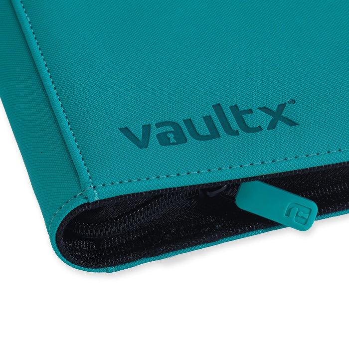 Vault X: 4-Pocket Zip Binder (Ocean Blue)