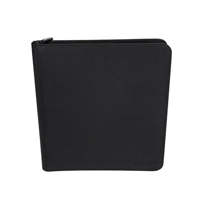Aegis: 12-Pocket Diamond-Zip Binder (Black)